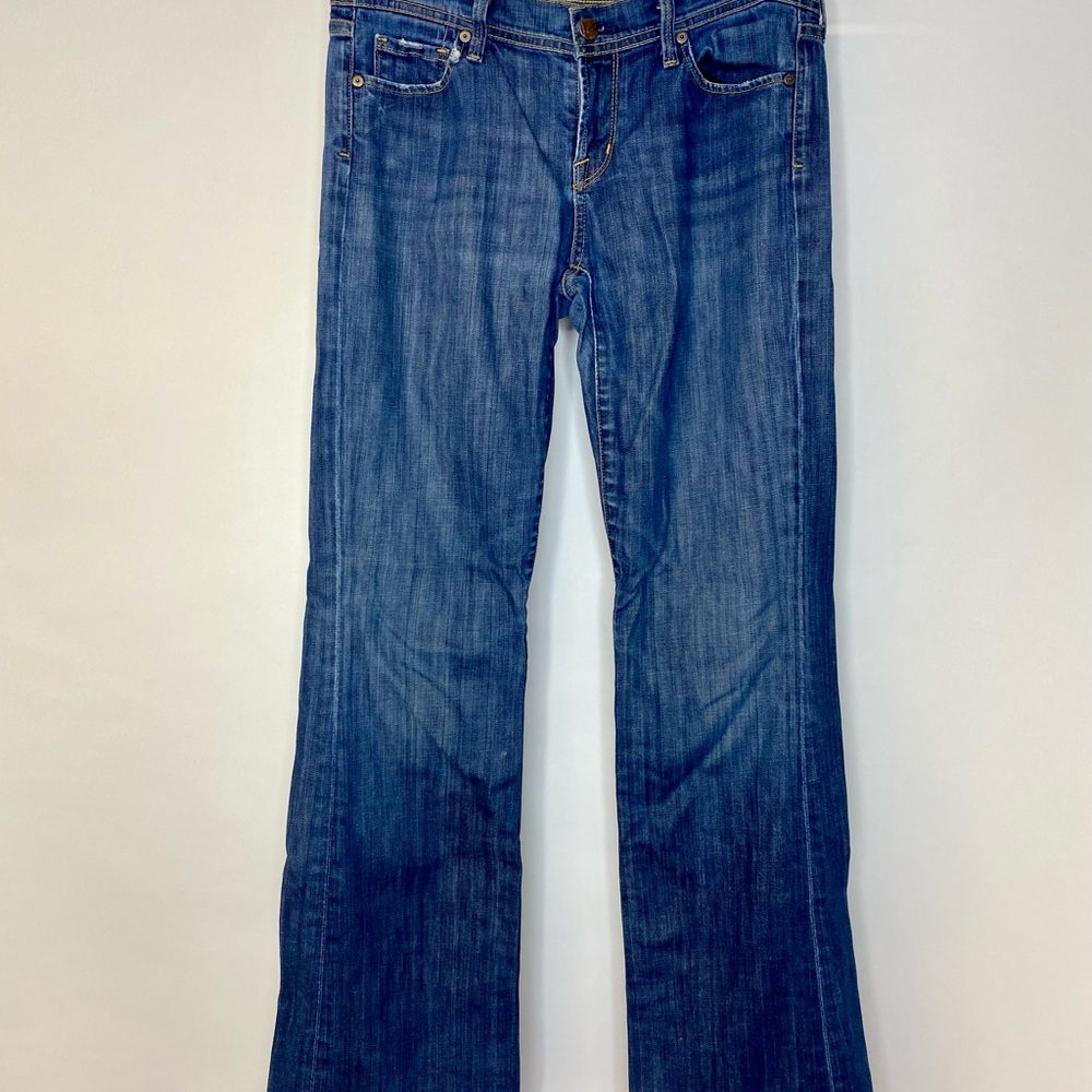 Citizens of Humanity low waist flare stretch jeans - Picture 2 of 10